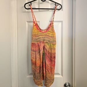 Urban Outfitters - Multicolor Knit Emmy Flyaway Tank Top